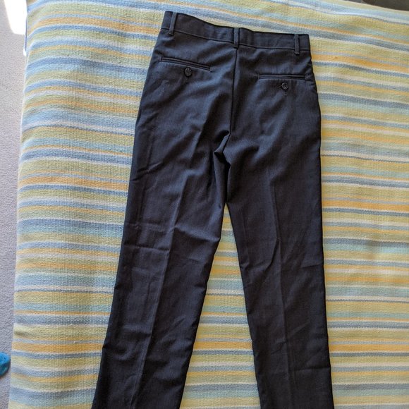 Boy's Izod Grey Dress Pants Size 12 Reg - Picture 10 of 14